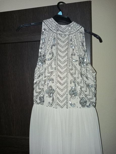 Spoločenské šaty lace&beads, xs