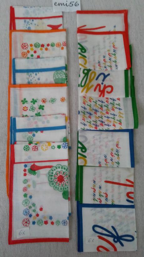 3354. rôzne vreckovky,