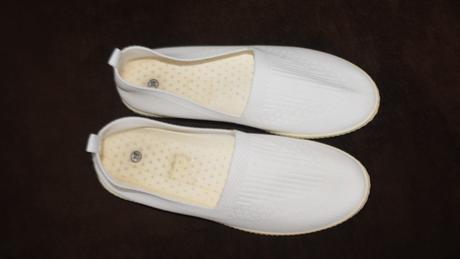 Biele slipp on topánky, veľ.39, 39