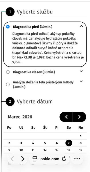 Super Dr. Max - diagnostika pleti a vlasov