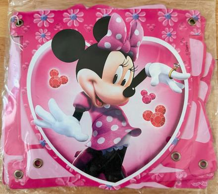 Decorata party minnie mouse happy birthday girland, 