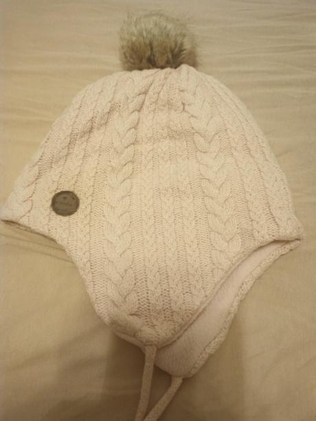 Dievčenská zimná čiapka, h&m,128