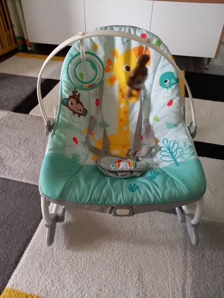 Detské vybrujúce lehátko bright starts, 