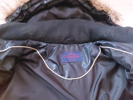 Zimna bunda, denim,38