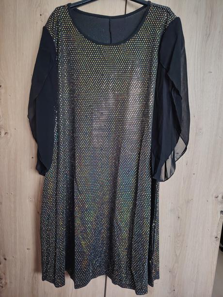 Krasne zlate saty 3xl, xxxl