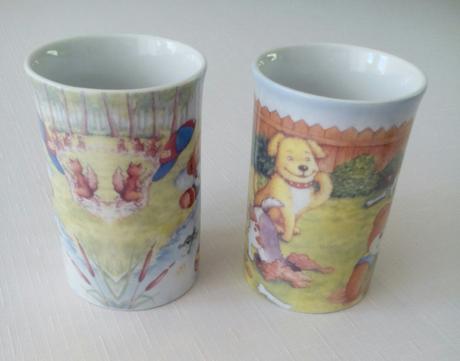Detské hrnčeky s motívom medvedíkov, 