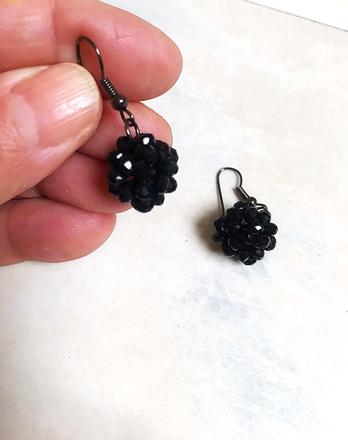 Trblietavé visiace náušnice,