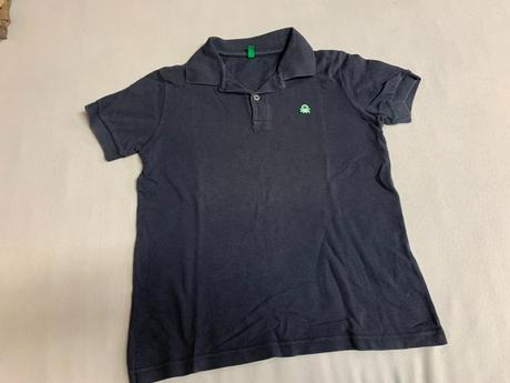 Tričko s golierom, benetton,140