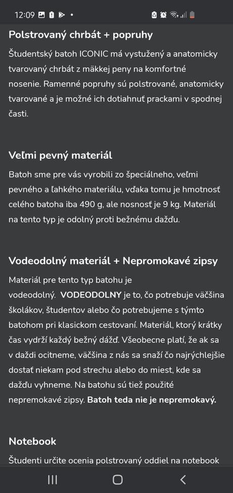 Školský batoh kroon, 