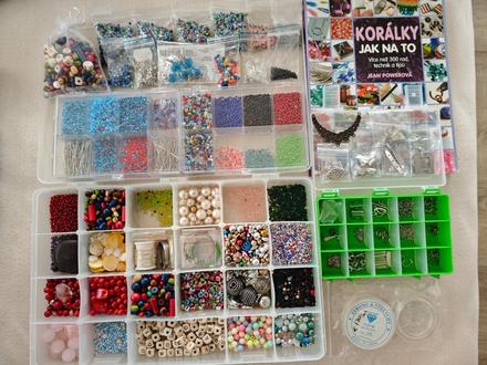 Obrovská sada korálok a príslušenstva, 