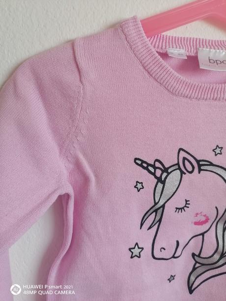Tenký svetrík jednorožec, bonprix,98