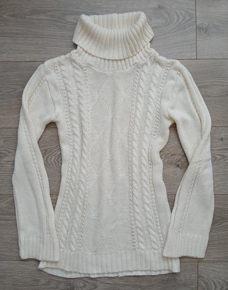 Pleteny sveter, s