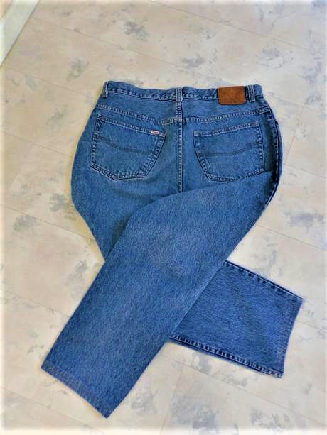 Hrubé baggy rifle s vyšš.pásom, l