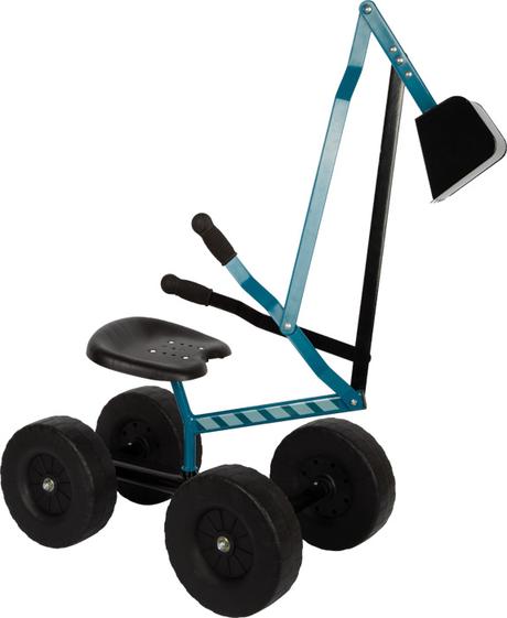 Small foot bager s kolesami modrý, 