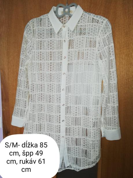 Predĺžená košeľa s/m, s