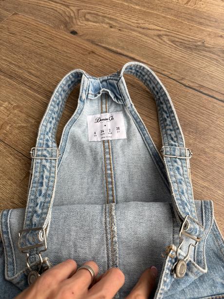 Sukňa na traky, denim,xs