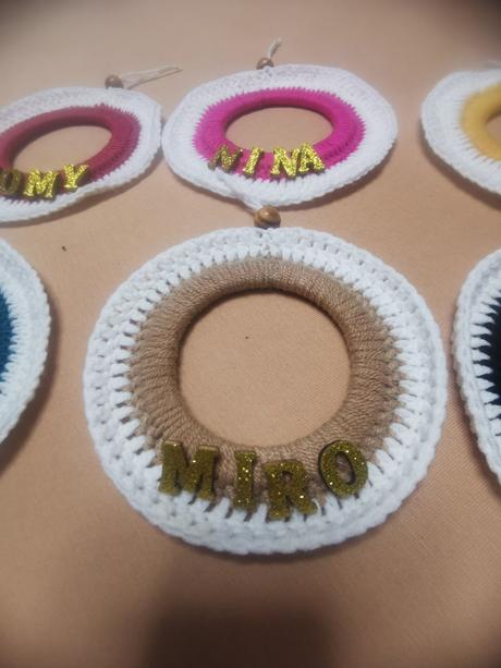 Háčkované vianočné kruhy,
