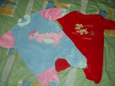 Dupačky celé 2 ks, 68