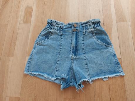 Rifľové šortky happy house veľkosť 158-164, 158