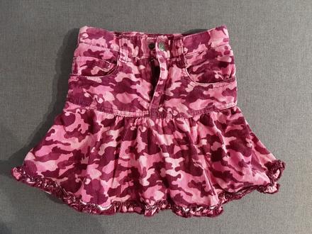 Maskáčová sukňa, 98