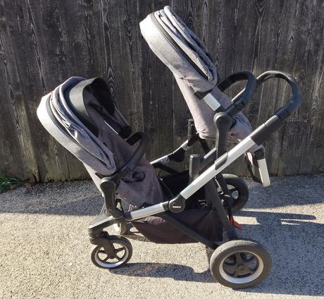 Sportovy kocik thule sleek + surodenecky /dvojicky, thule,thule sleek