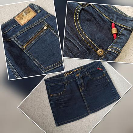 Riflová sukňa, tally weijl,l