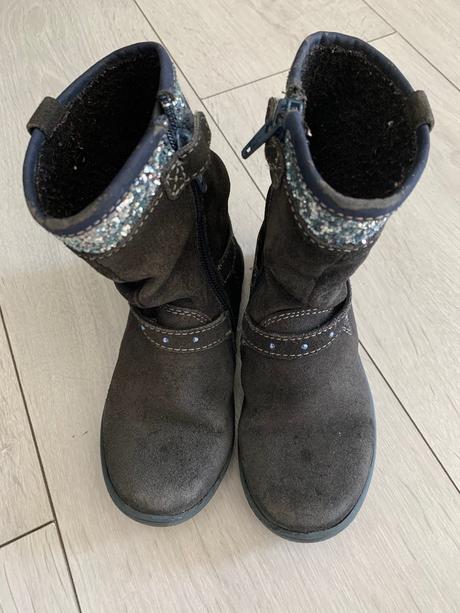 Čižmičky modré s trblietkami, lurchi,25