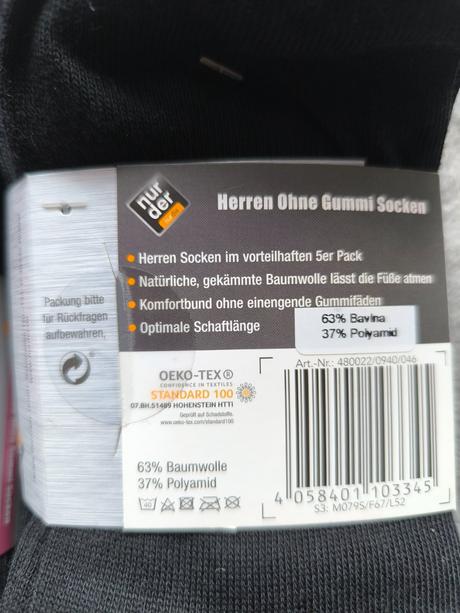 Ponožky v 5-balení, akcia, 39 / 40 / 42 / 44 / 46