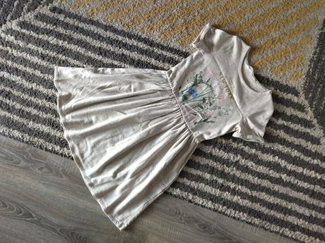 Kvetinkové šaty 122/128, h&m,128