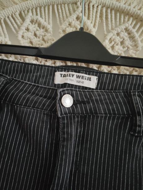 Pruhované džínsy tally weijl, tally weijl,xl