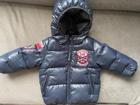 Papérová  bunda, benetton,80