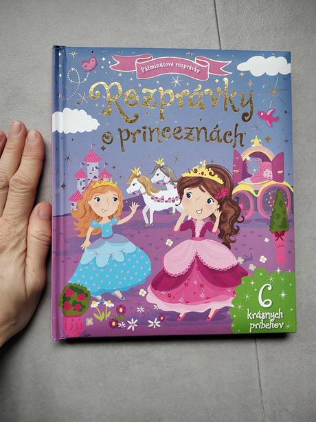 2 knihy rozprávky o vílach a princeznách, 