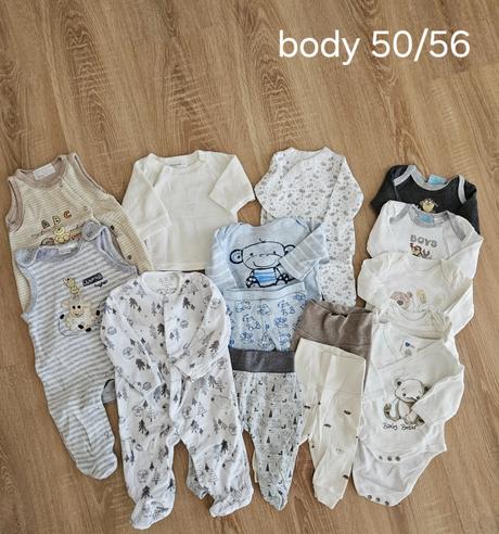 Balík oblečenia pre bábätko, 50–62
