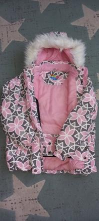 Zimná dievčenská bunda lewro 140/146, lewro,140