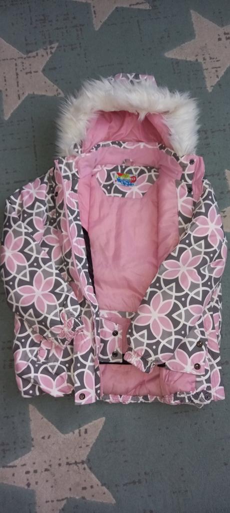 Zimná dievčenská bunda lewro 140/146, lewro,140