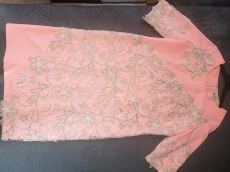 Spoločenské šaty, amaranto,48