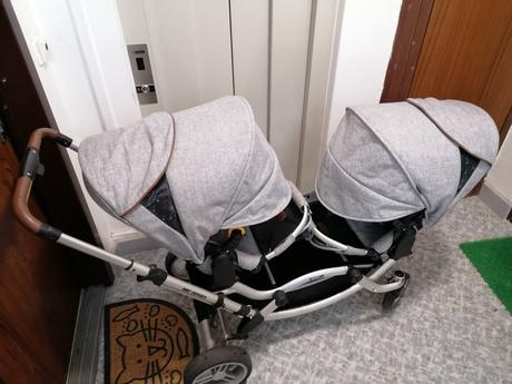 Predam dvojičkovský kočík abc design zoom, abc design,abc design zoom 2017