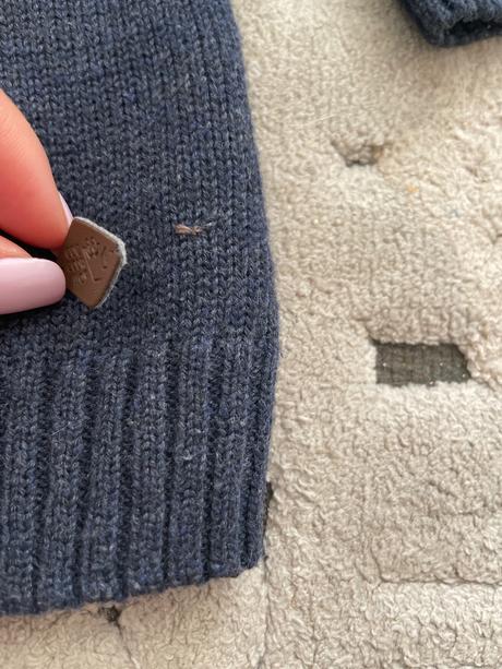 Tmavomodrý svetrik na zips, coccodrillo,86