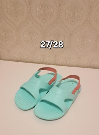 Sandálky k vode/na plaváreň, decathlon,27