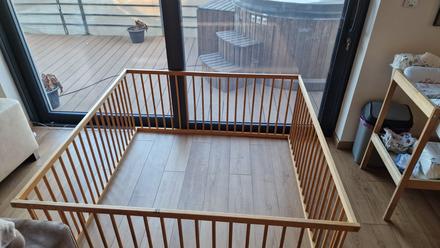 Ohrádka, šírka (cm): 150,dĺžka (cm): 150