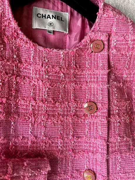 Chanel tweedový blejzer vel.40, m
