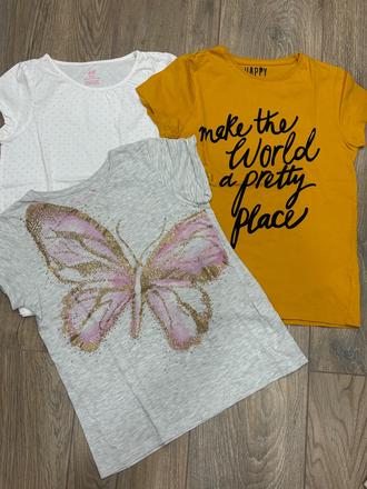 Trička, h&m,140
