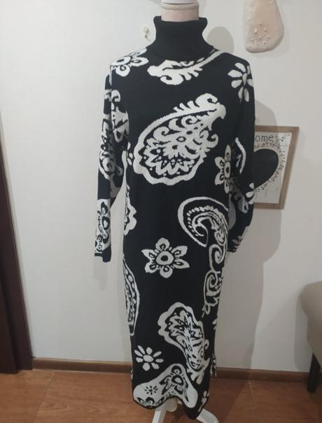 Maxi rolákove šaty, 