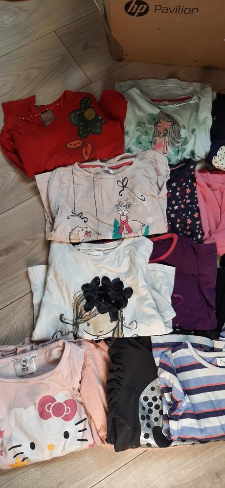 Balik tričká 110/116...20ks, 104–116