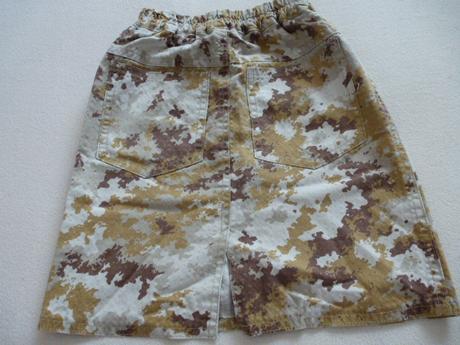 Maskáčová suknička, 98