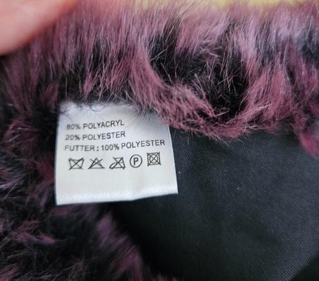 Kožušinkový límec na kabát, 