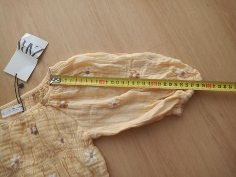 Mušelínová blúzka zara, zara,110