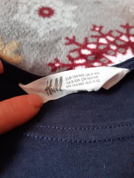 Vianočné šaty, h&m,134