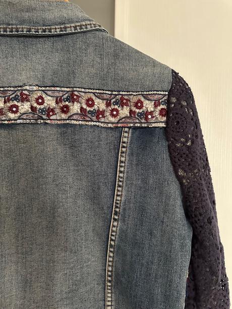 Riflová bunda desigual, desigual,s