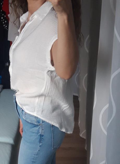 Blúzka mušelinová, s